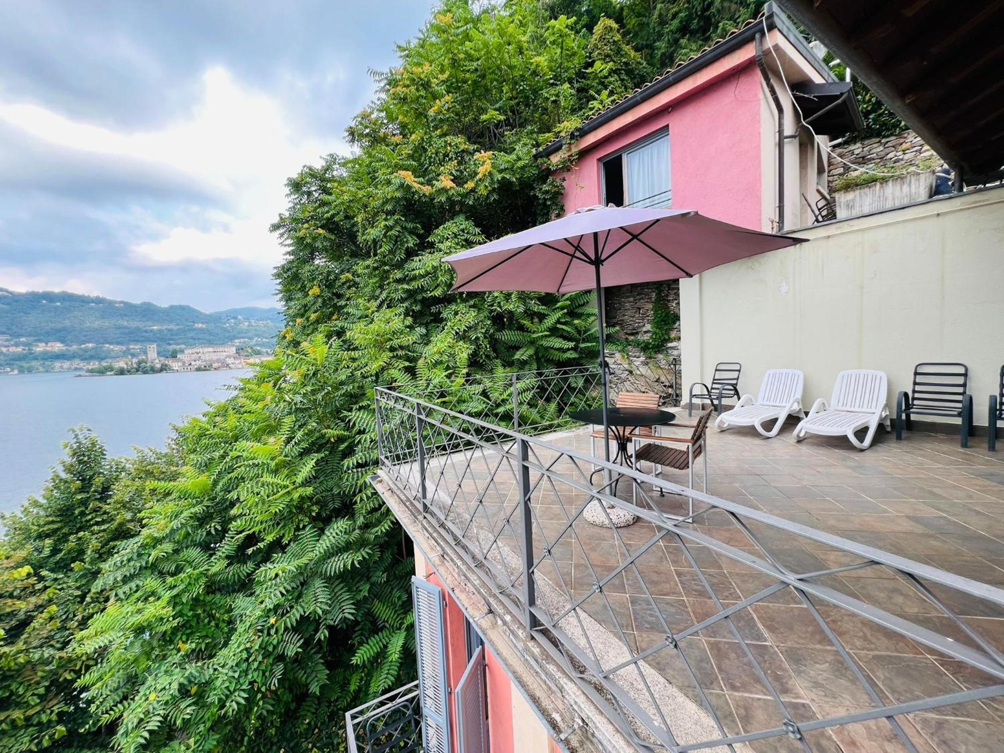 Residence Casa Sul Lago Orta San Giulio Exterior foto